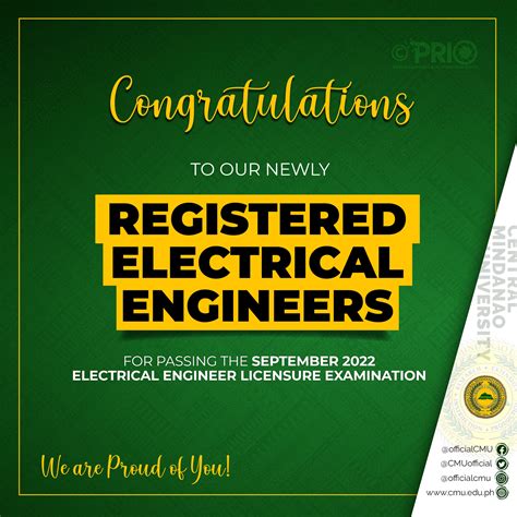 for registered electrical engineering.